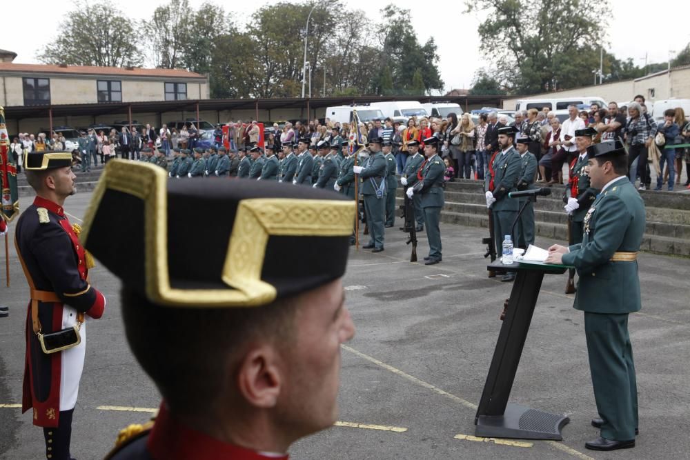 Fiesta de la Guardia Civil el día de su patrona en Gijón