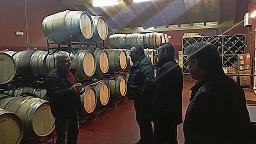 Visitas de importadores a las bodegas. // FdV