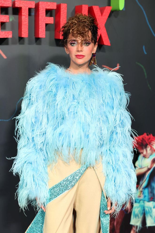 Macarena Gómez en el estreno de Rainbow