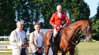 Leonardo Medal se impone en la clausura del CSN de Luanco con «Rey de Gozón»
