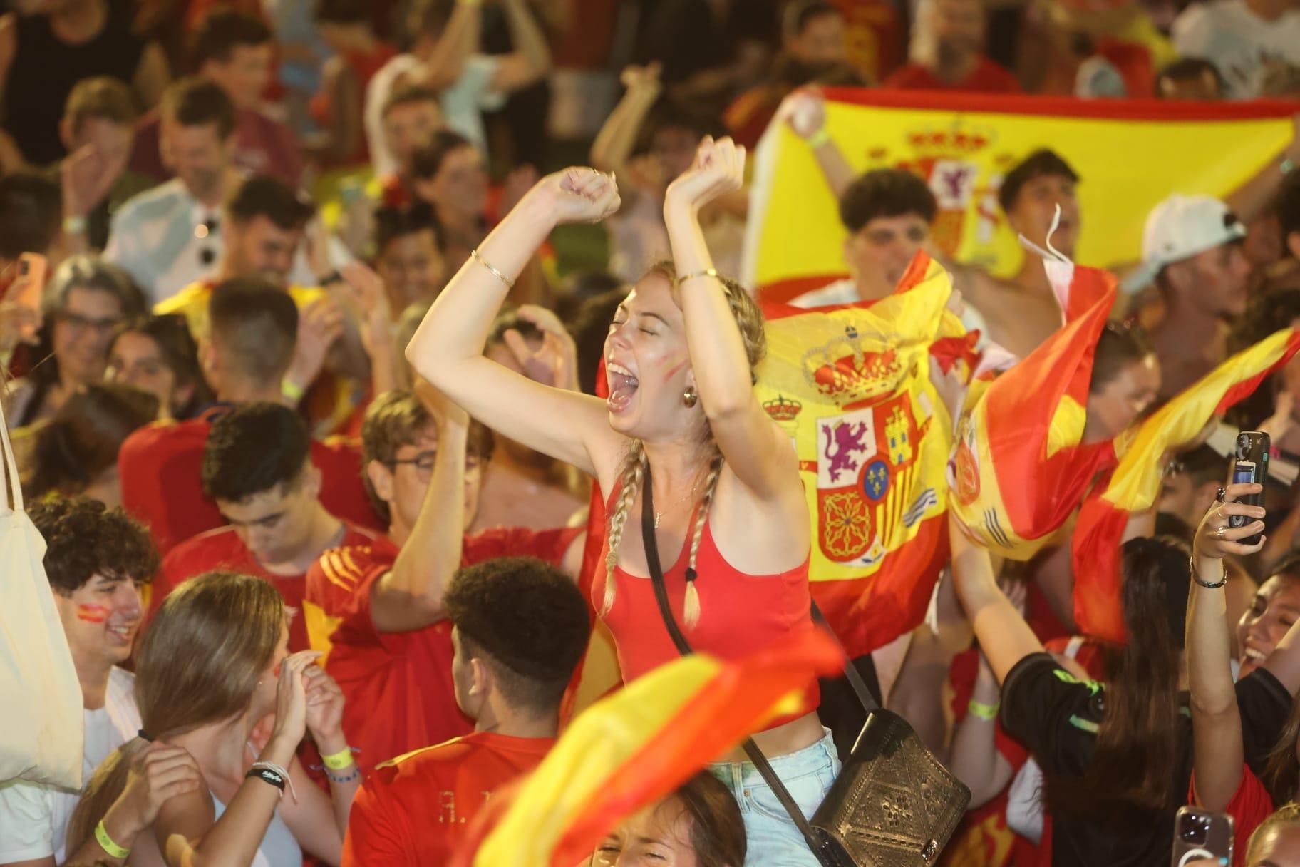 España gana la Eurocopa: Los alicantinos celebran la final de la Eurocopa