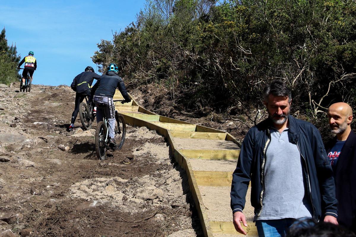 Antes de la rampa, el acceso al mirador era mucho más exigente en lo físico.