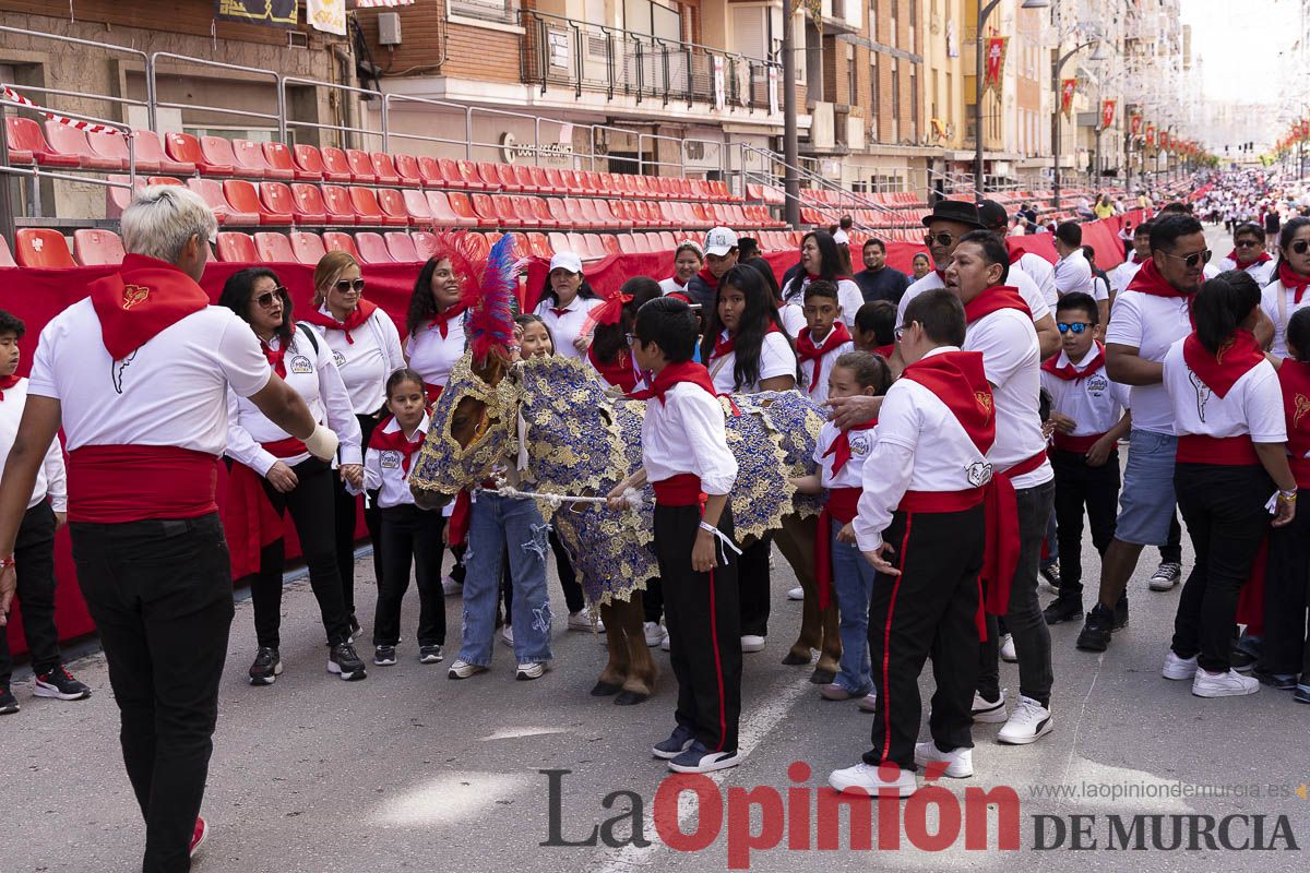 Fiestas de Caravaca | Desfile infantil del Bando de los Caballos del Vino
