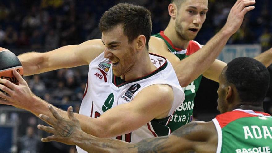 Claver, en la Final Four de la Euroliga.