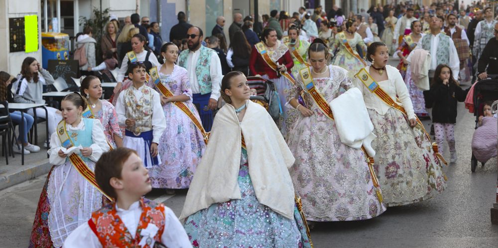 Visita de cortesía a las fallas del Port de Sagunt