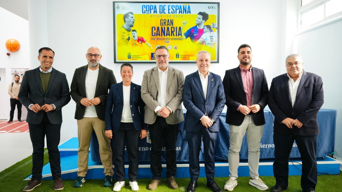 La élite del balonmano nacional masculino se dará cita en Gran Canaria con motivo de la Copa de España 2026