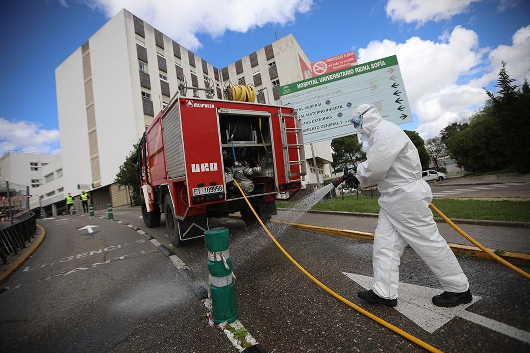 Coronavirus en Córdoba: militares de la UME se despliegan en la estación del AVE y los hospitales