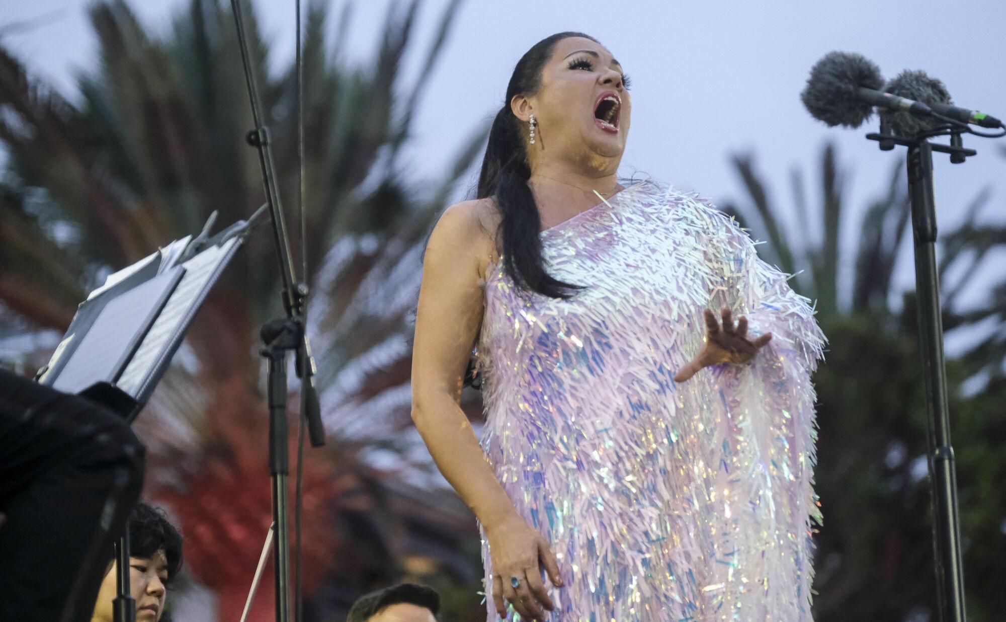 Concierto de la soprano rusa Anna Netrebko en el hotel Santa Catalina