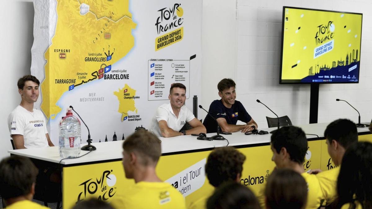 Els futurs ciclistes entrevisten els protagonistes