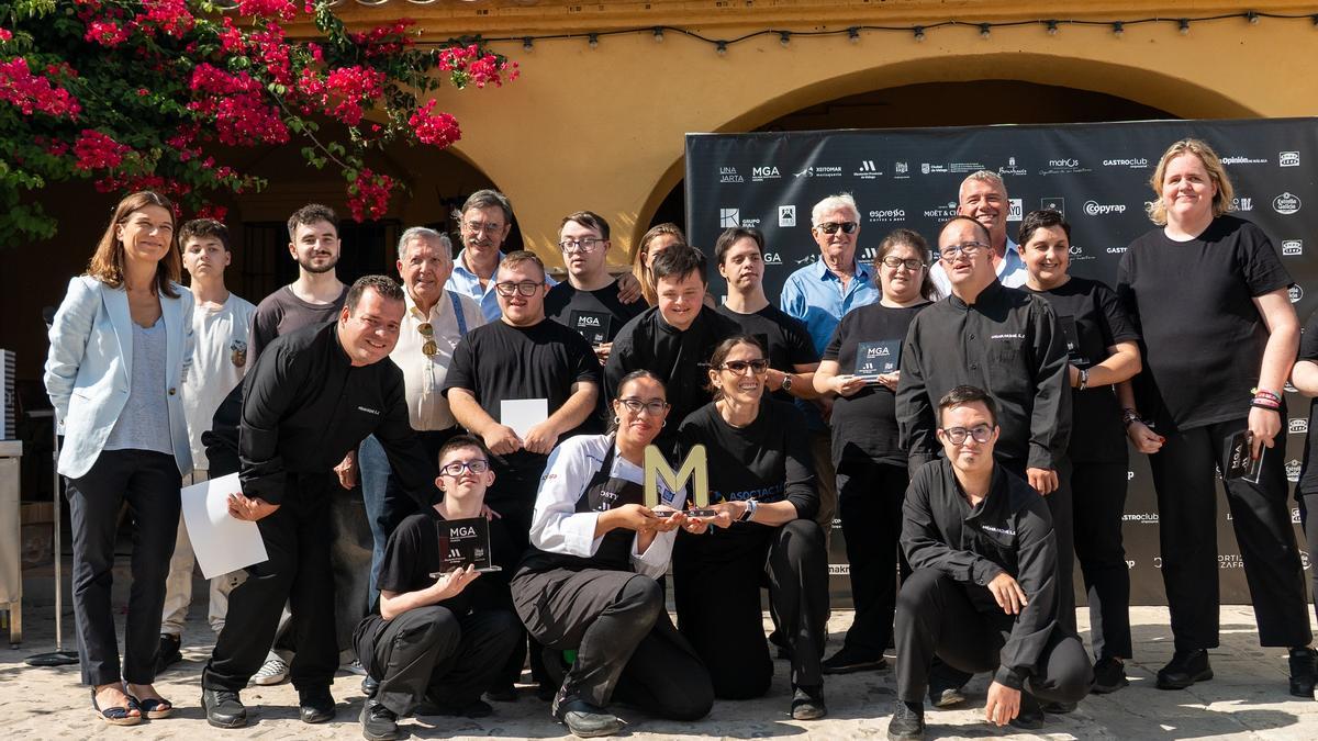Asociación Nena Paine en los Premios Gastronómicos de Málaga