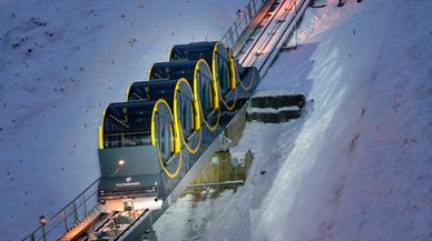 El funicular más empinado del mundo