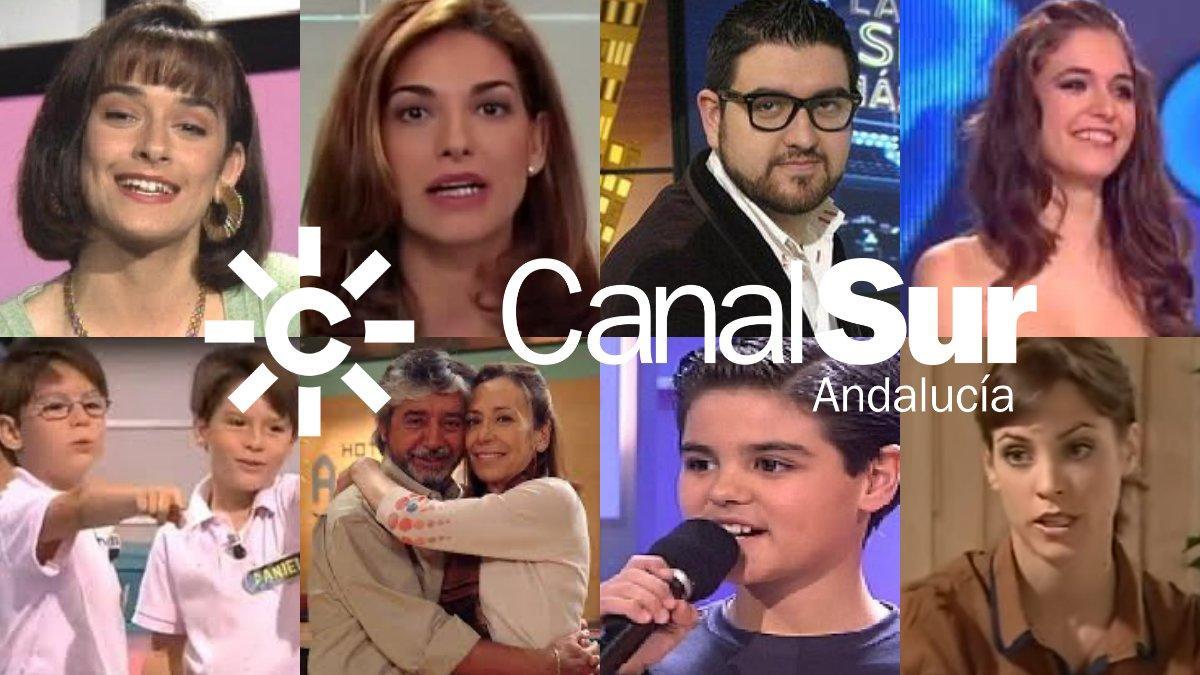 Algunas de las estrellas televisivas que estrellas televisivas que nacieron en Canal Sur