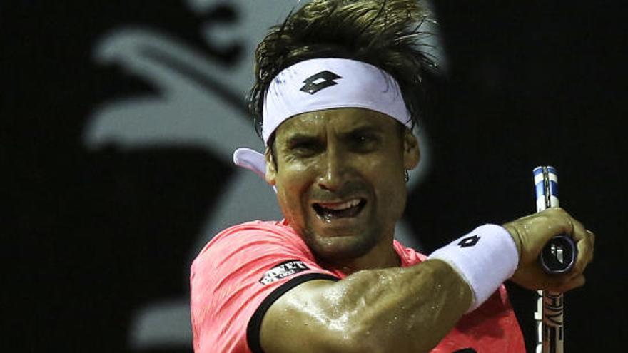 David Ferrer, en el Masters de Madrid.