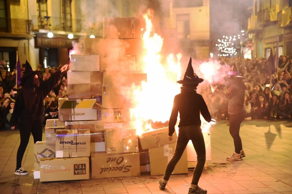 Manifestació feminista a Manresa