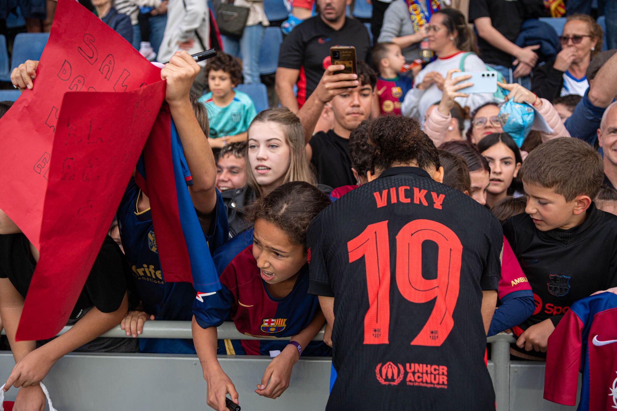 Afición del Costa Adeje - FC Barcelona