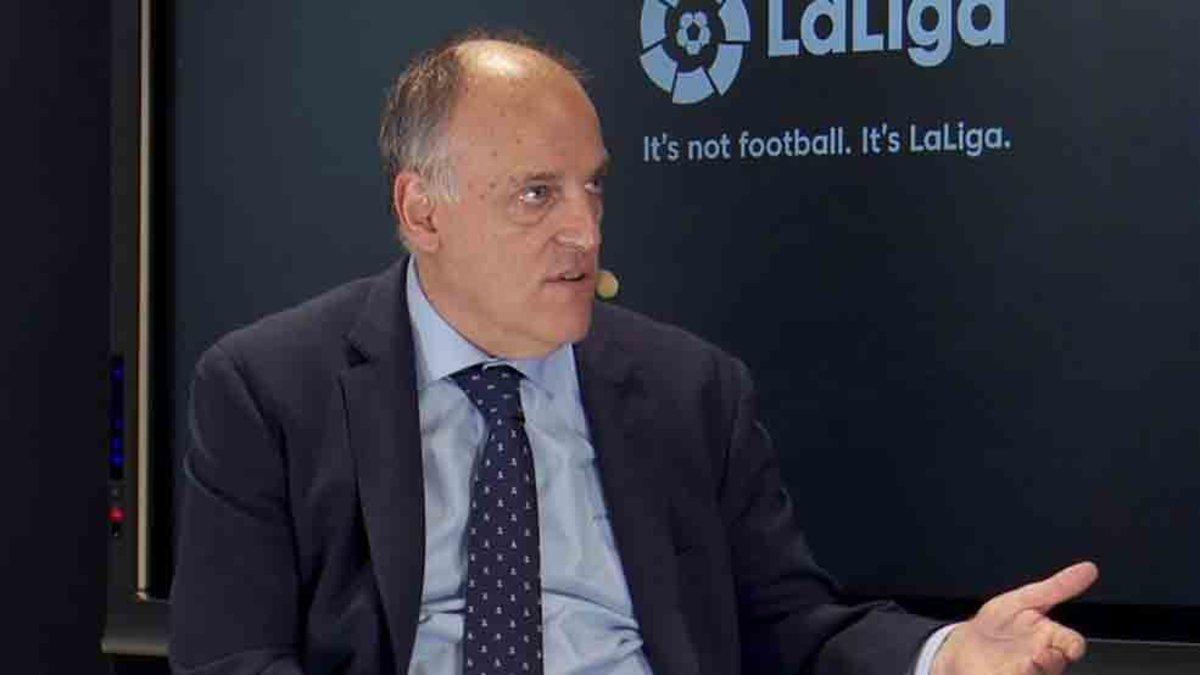 Tebas y LaLiga se mantienen firmes en su postura