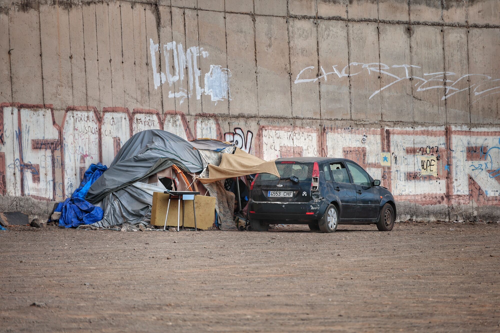 Visita con los arquitectos de La Mareta de Añaza a la nueva zona de Santa Cruz de Tenerife.