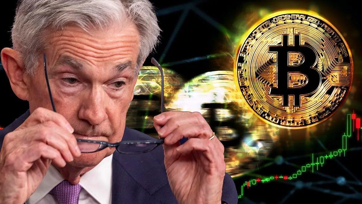 Jerome Powell, presidente de la Reserva Federal (Fed) de Estados Unidos, y su política monetaria antes de abandonar el organismo pueden tener impacto en el precio del bitcoin