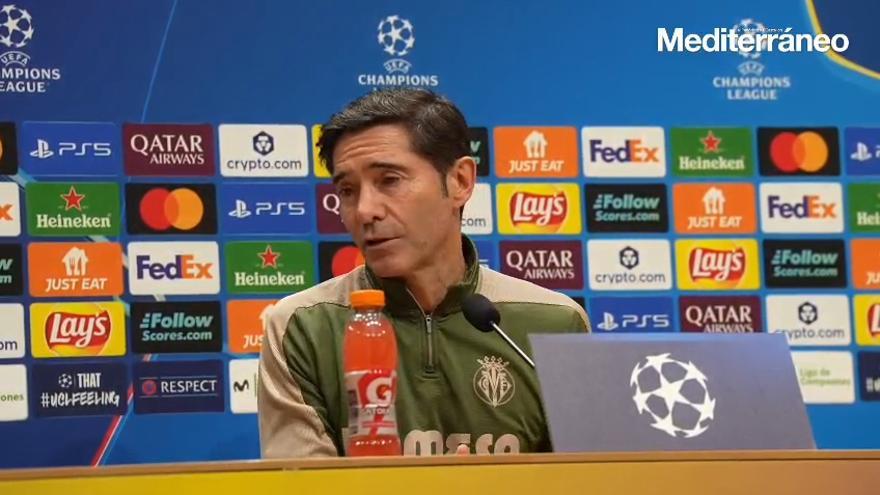 Vídeo: Marcelino y su análisis previo del Villarreal-Copenhague
