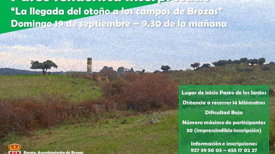 La llegada del otoño a los campos de Brozas