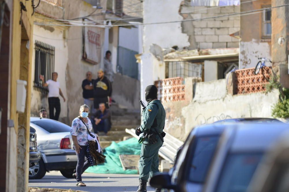 Macrooperación policial contra el narcotráfico en Cartagena