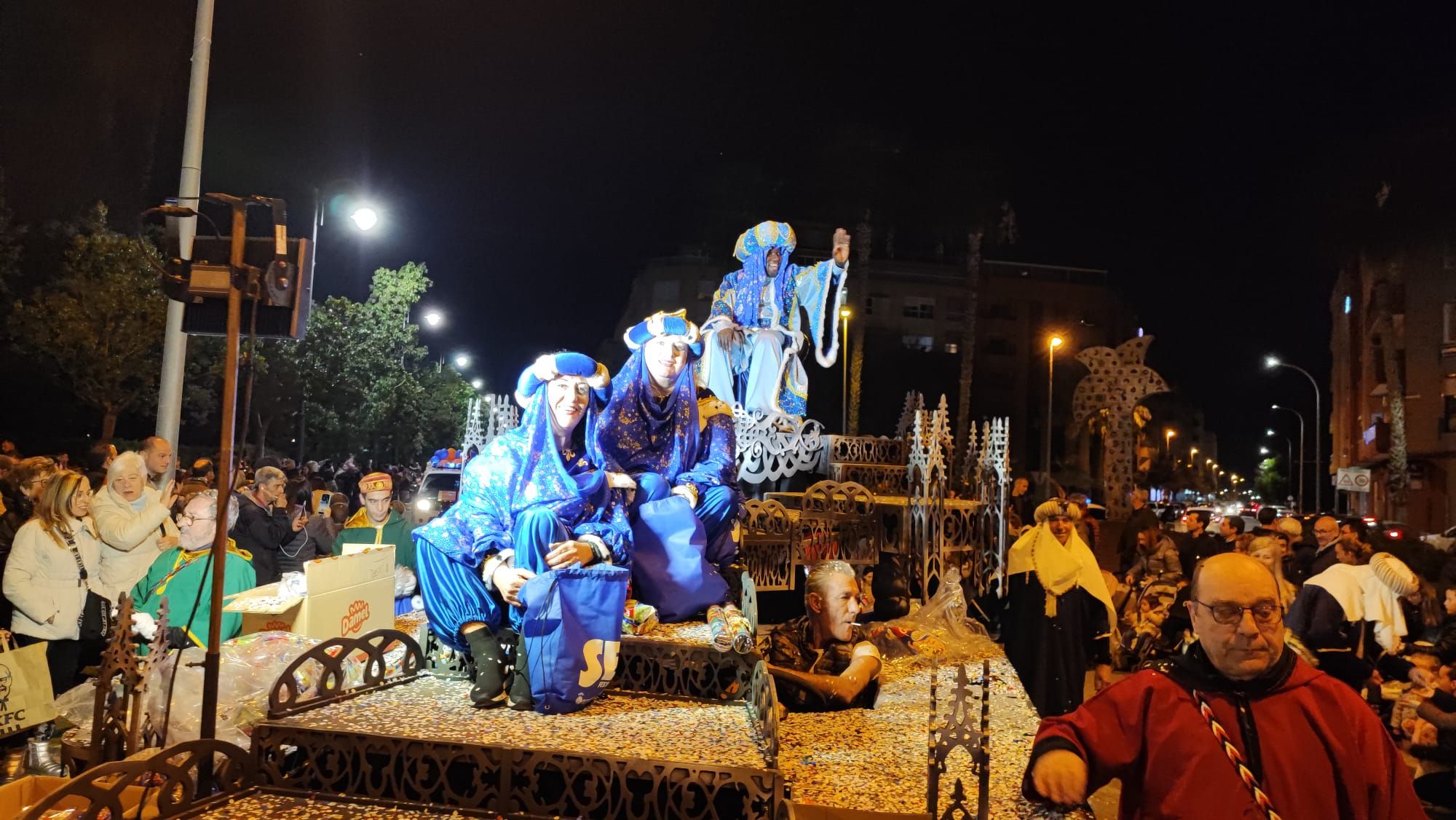 Así ha sido el paso de los Reyes Magos por la Ribera