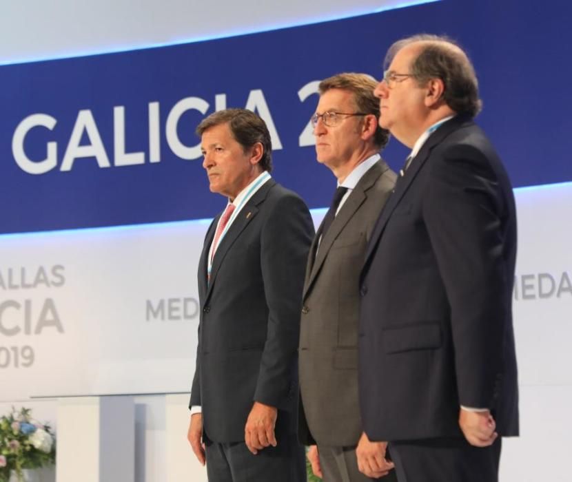 Las imágenes de la gala de entrega de las Medallas de Galicia