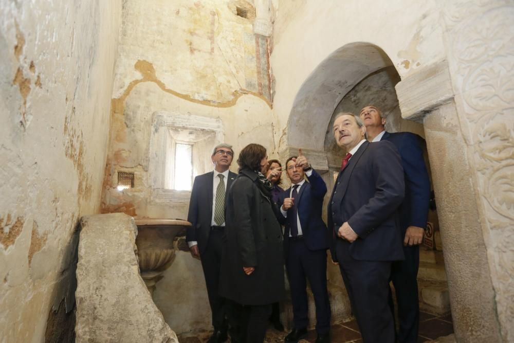 Presentación del proyecto de restauración de las pinturas murales de San Miguel de Lillo