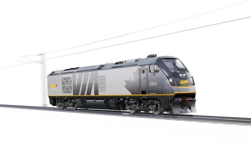 Stadler Valencia logra un contrato histórico en Canadá para suministrará 45 locomotoras híbridas a VIA Rail