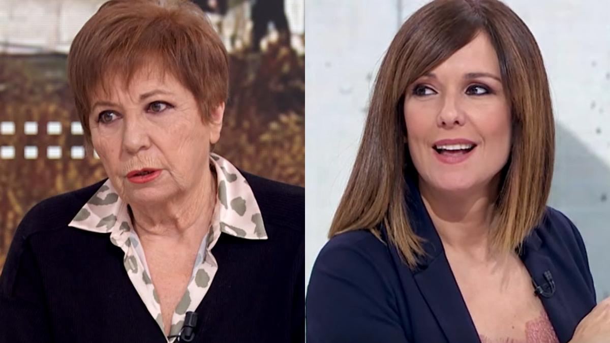 La crítica de Celia Villalobos a TVE davant Mónica López: «Això té més sentit a altres cadenes»