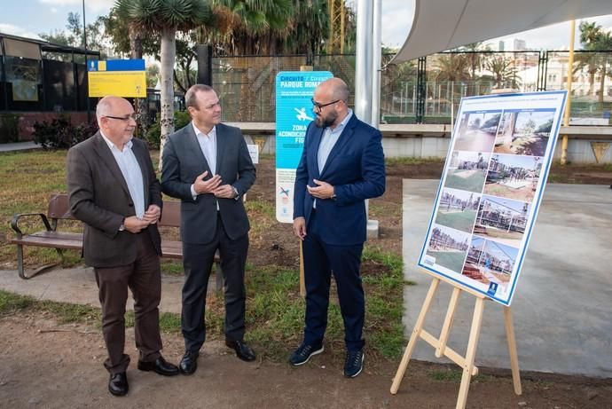 El Parque Romano estrena un gimnasio al aire libre