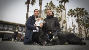 Charlot, el gos guia a qui l’Hospital del Mar va obrir les portes quan Yuri naixia