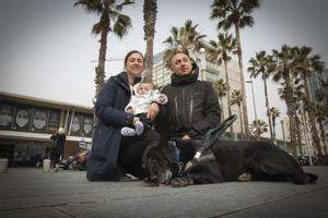 Charlot, el gos guia a qui l’Hospital del Mar va obrir les portes quan Yuri naixia