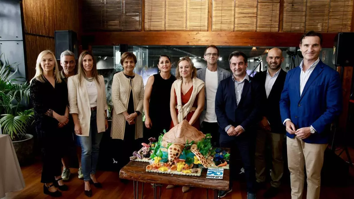 El Acuario sopla las velas por su 20º aniversario, en un momento vital "ilusionante": "Llevar el nombre de Gijón a todo el mundo es un orgullo"