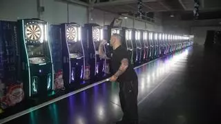 Dianas listas para el Mundial de dardos