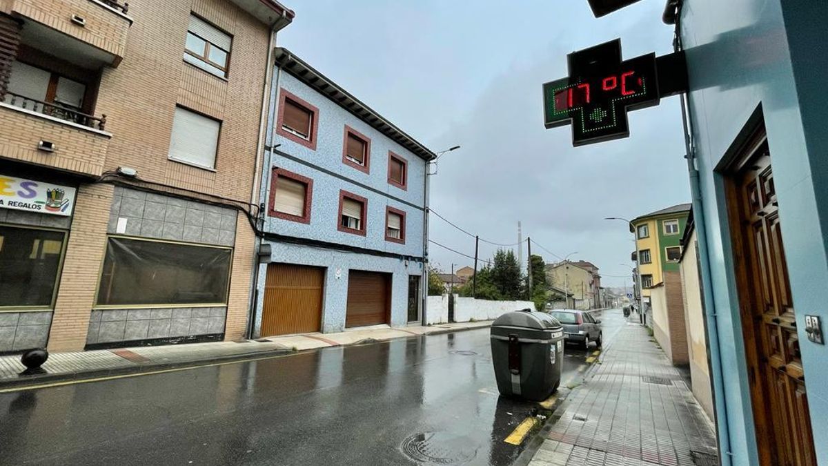 Lugar en el que se produjo la detención, en la travesía de Lada.