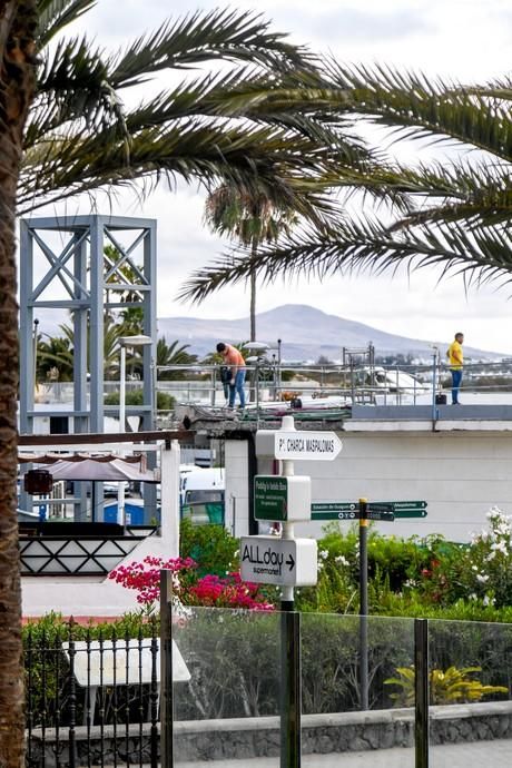 OBRAS ILEGALES CERCA DE LA CHARCA DE MASPALOMAS