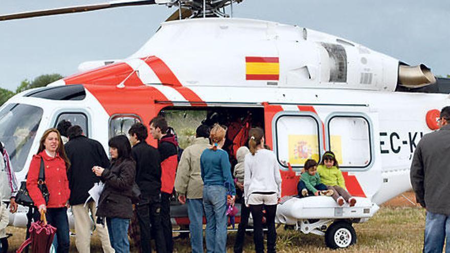 Imagen de s´Olivó durante la feria de ses Salines de 2009.