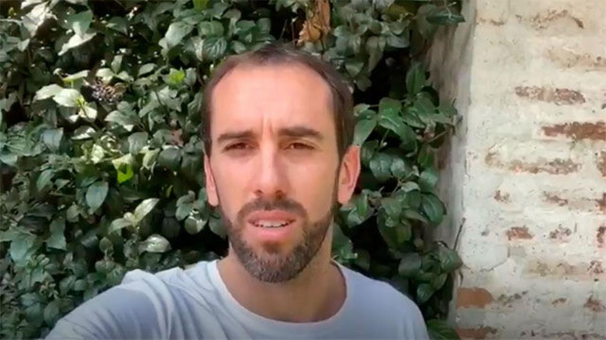 El mensaje de Godín desde Uruguay tras cumplir la cuarentena en Italia