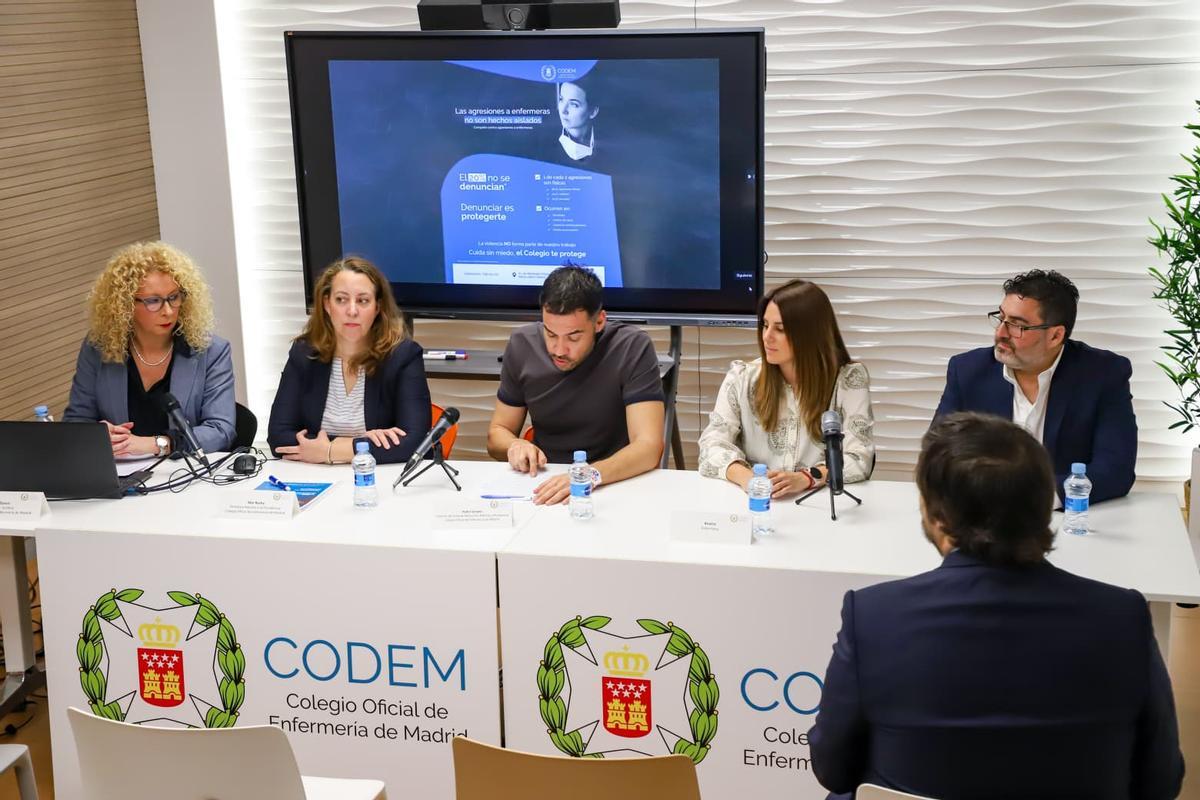 El Colegio Oficial de Enfermería de Madrid denuncia un aumento de agresiones.
