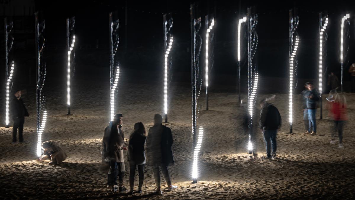 Més de 100.000 persones han passat per les instal·lacions del Festival Llum BCN 2021