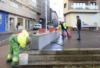 Mejoras en el parque Ámalia Álvarez con nuevo mobiliario y zonas verdes