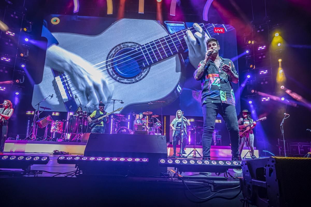 Concierto de Melendi en el Palau Sant Jordi de Barcelona