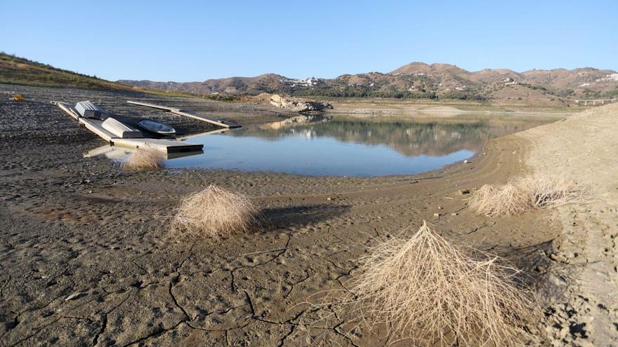 El regadío de la Axarquía se queda sin aguas no regeneradas