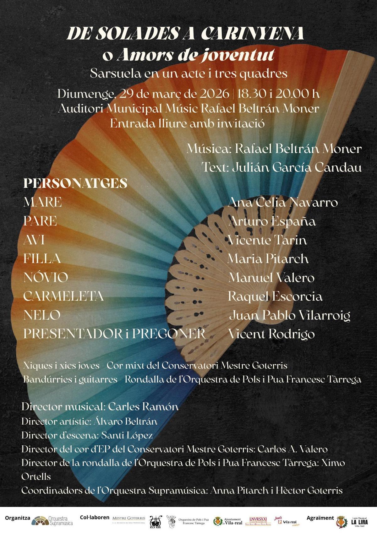 Cartell de 'De Solades a Carinyena'.