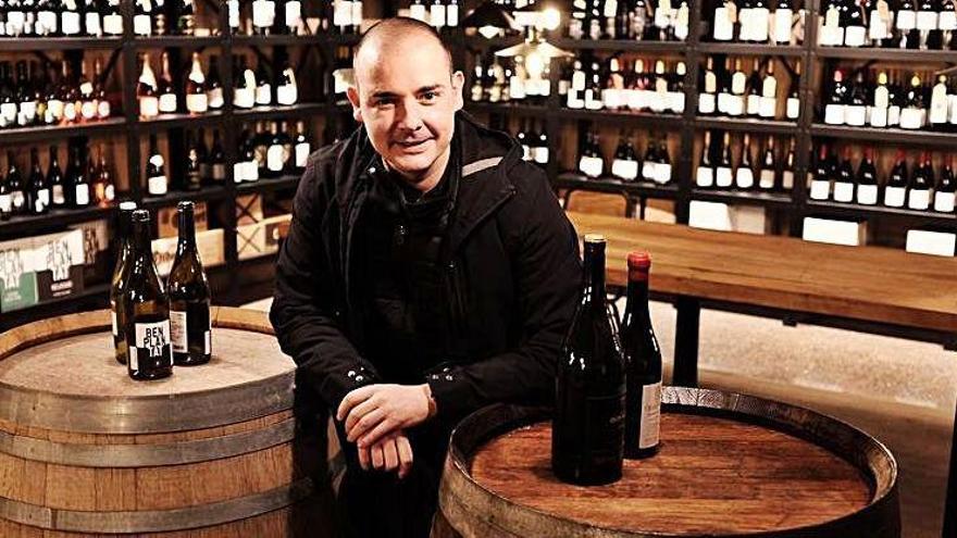 Damià Giménez, al soterrani del nou El Celler del Bages