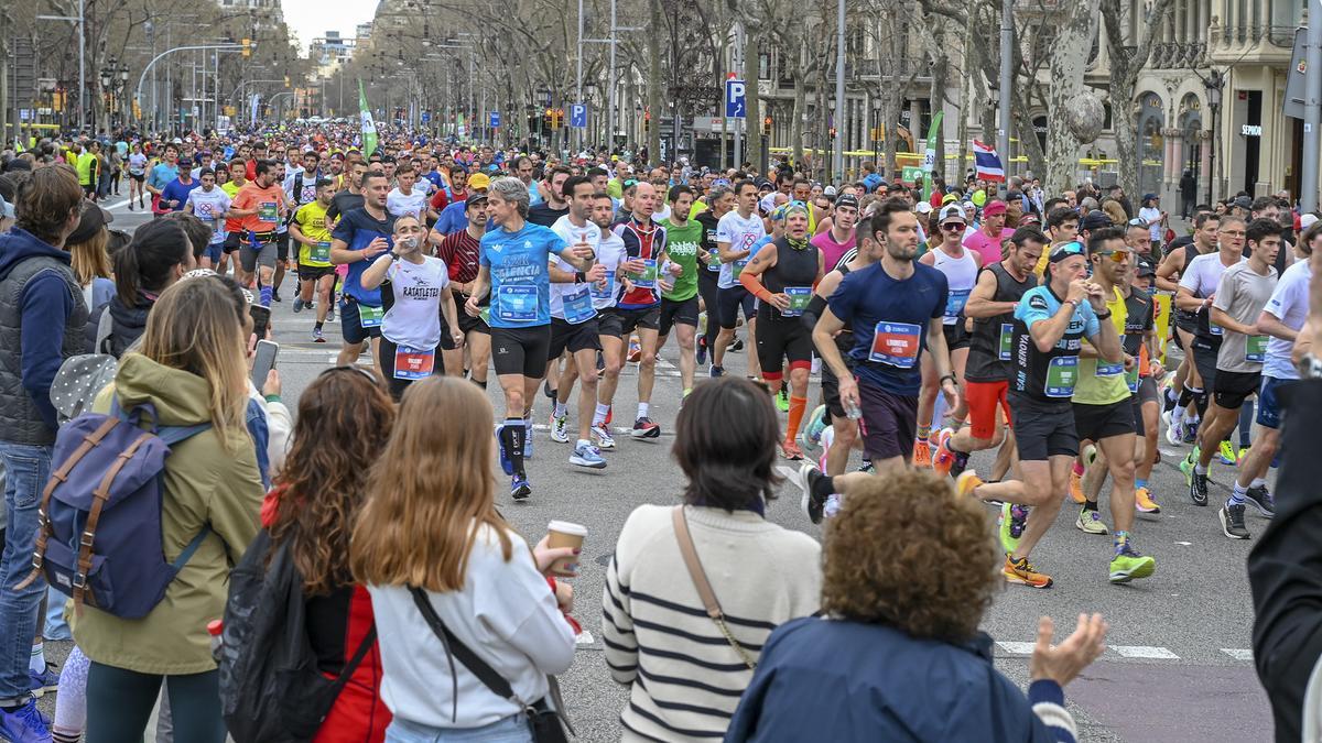 La Maratón de Barcelona 2023 en imágenes