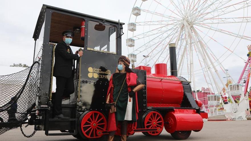 El Tren Real ha estado hoy en La Fica, en el &#039;Reino Mágico de Murcia&#039;