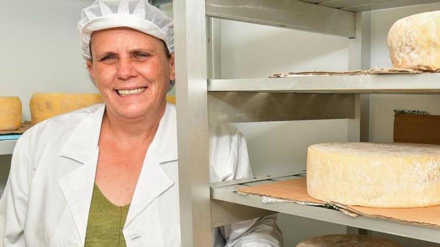 María del Carmen Pérez Castellano: «El futuro del queso en Canarias se ha escrito toda la vida  con nombre de mujer»