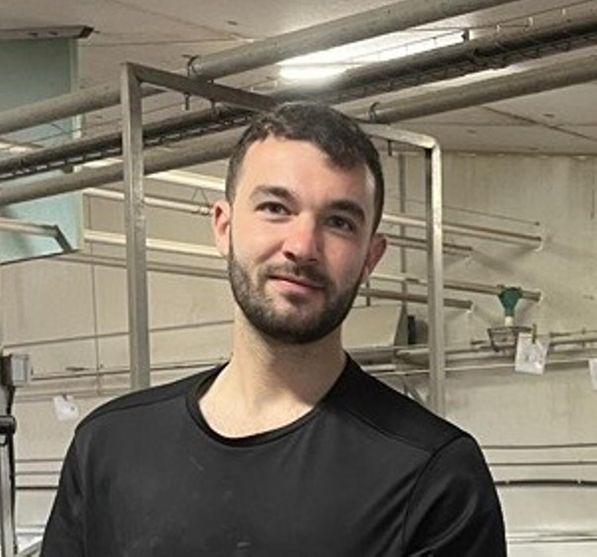 Rodrigo Carnicero, veterinario del Grupo Vall Companys.